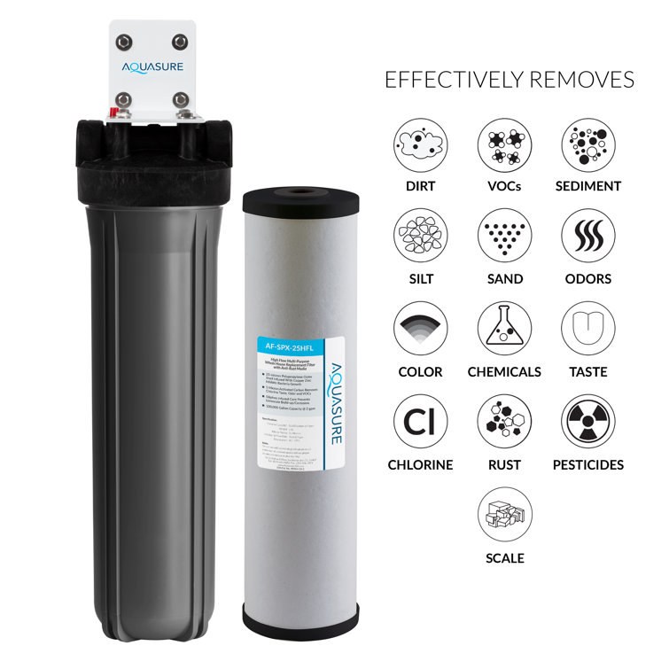 Aquasure Fortitude V2 Series Whole House Water Filtration System Wayfair